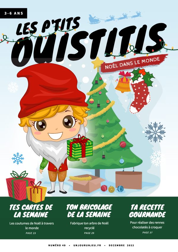 Les P tits Ouistitis préparent les célébrations de Noël Un jour un jeu