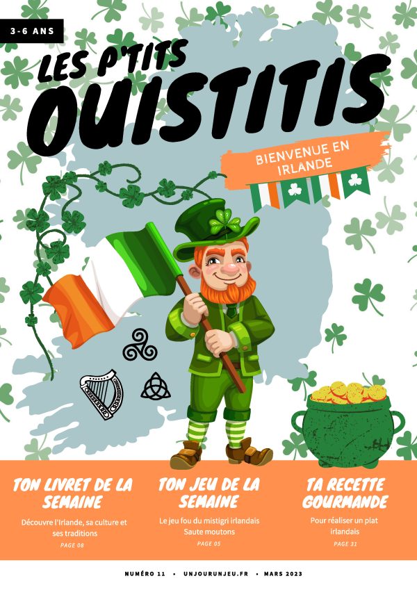 Les P tits Ouistitis découvre l Irlande Un jour un jeu