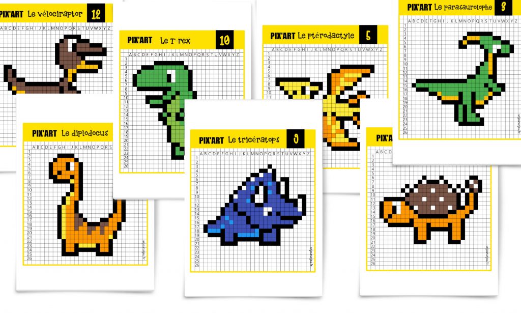 Les Dinosaures Reviennent En Pixel Art Un Jour Un Jeu