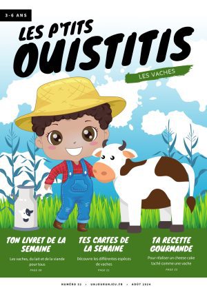 Les P'tits Ouistitis s'occupent des vaches