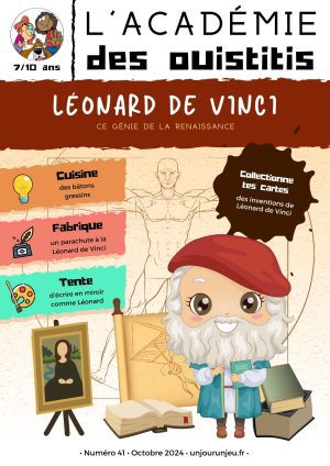 L'Académie des Ouistitis à la rencontre de Léonard de Vinci