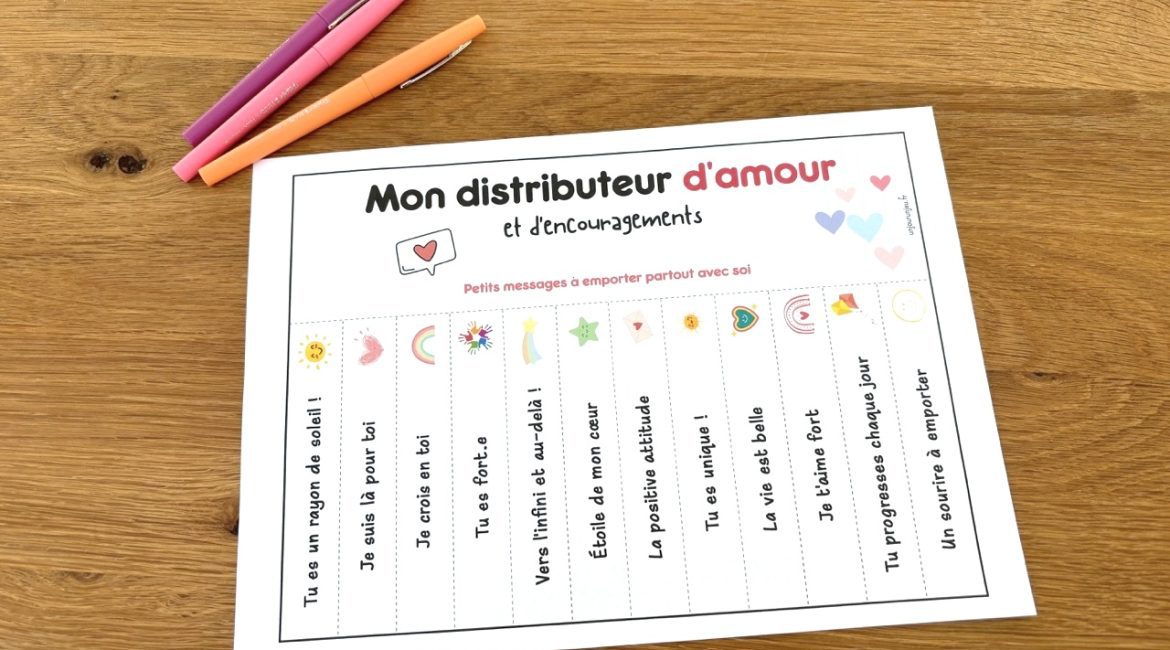 Mon distributeur d'amour et d'encouragements - 2