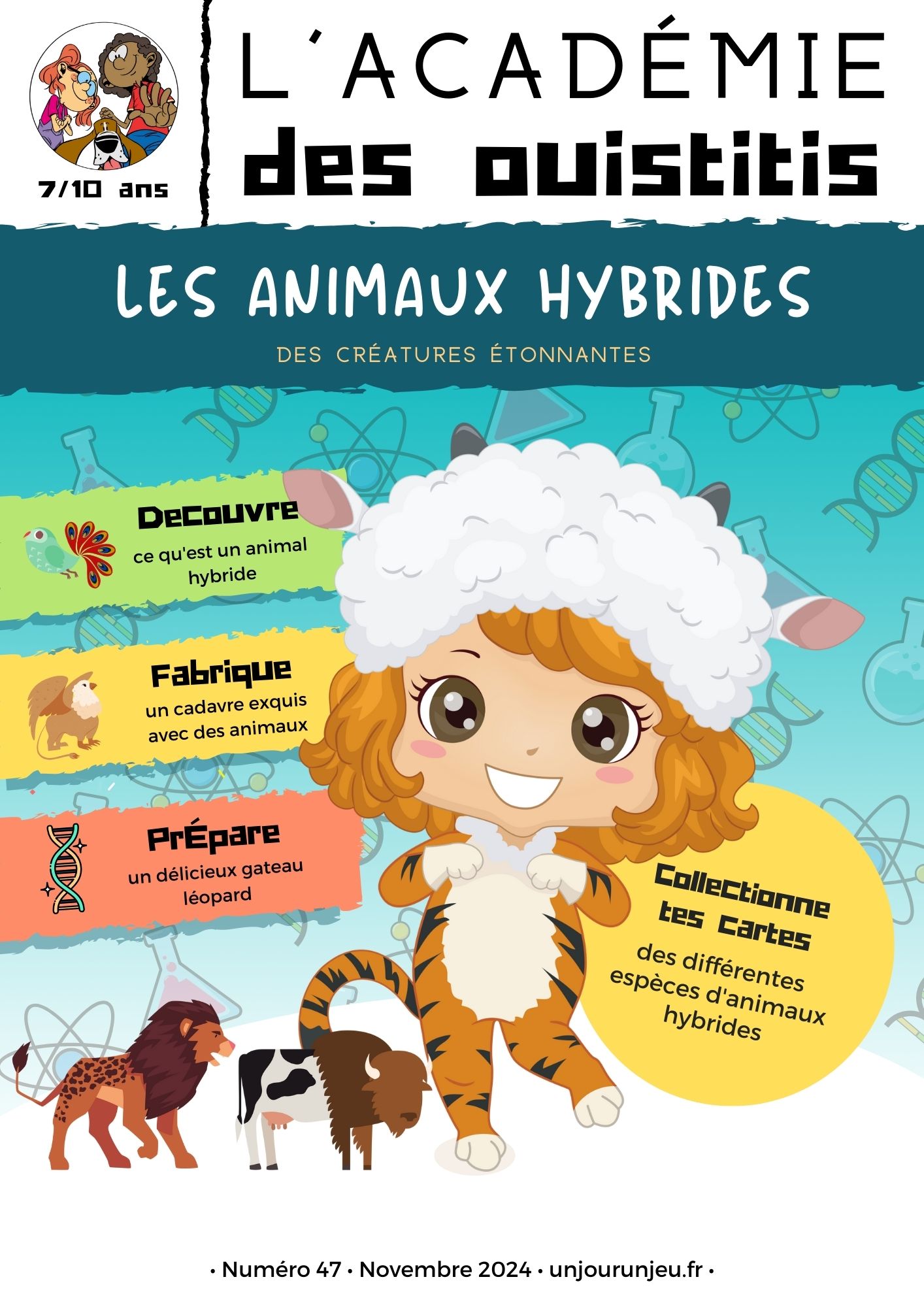 L'Académie des Ouistitis à la découverte des animaux hybrides