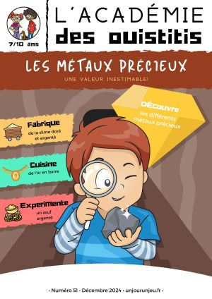 L'Académie des Ouistitis étudie les métaux précieux