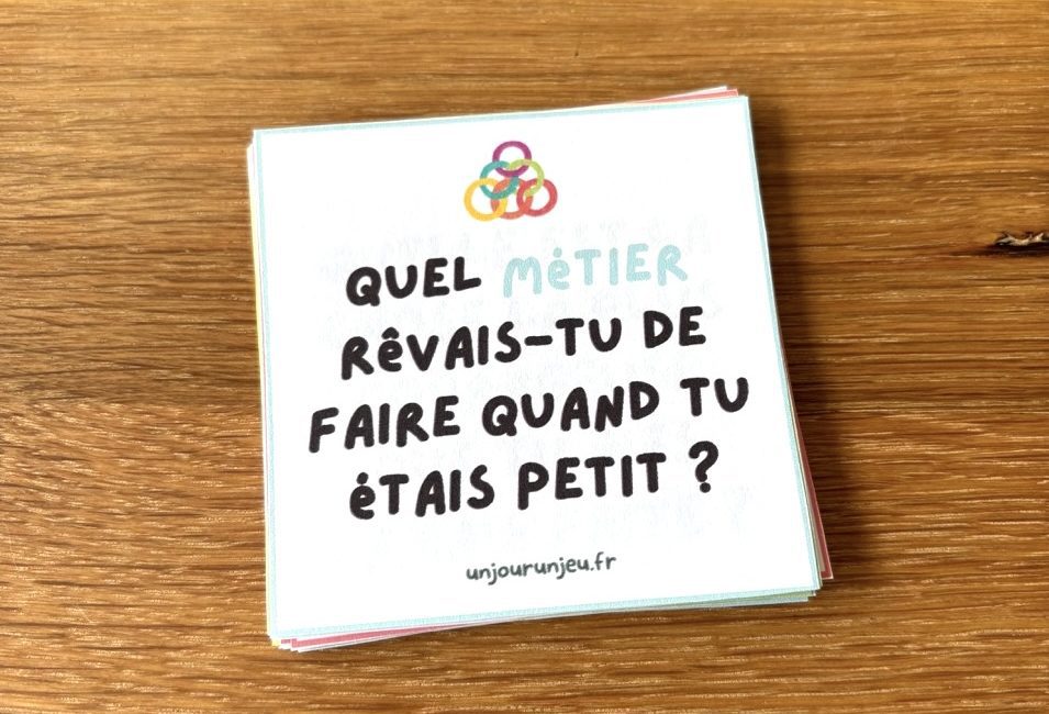 Cartes de conversation familiale