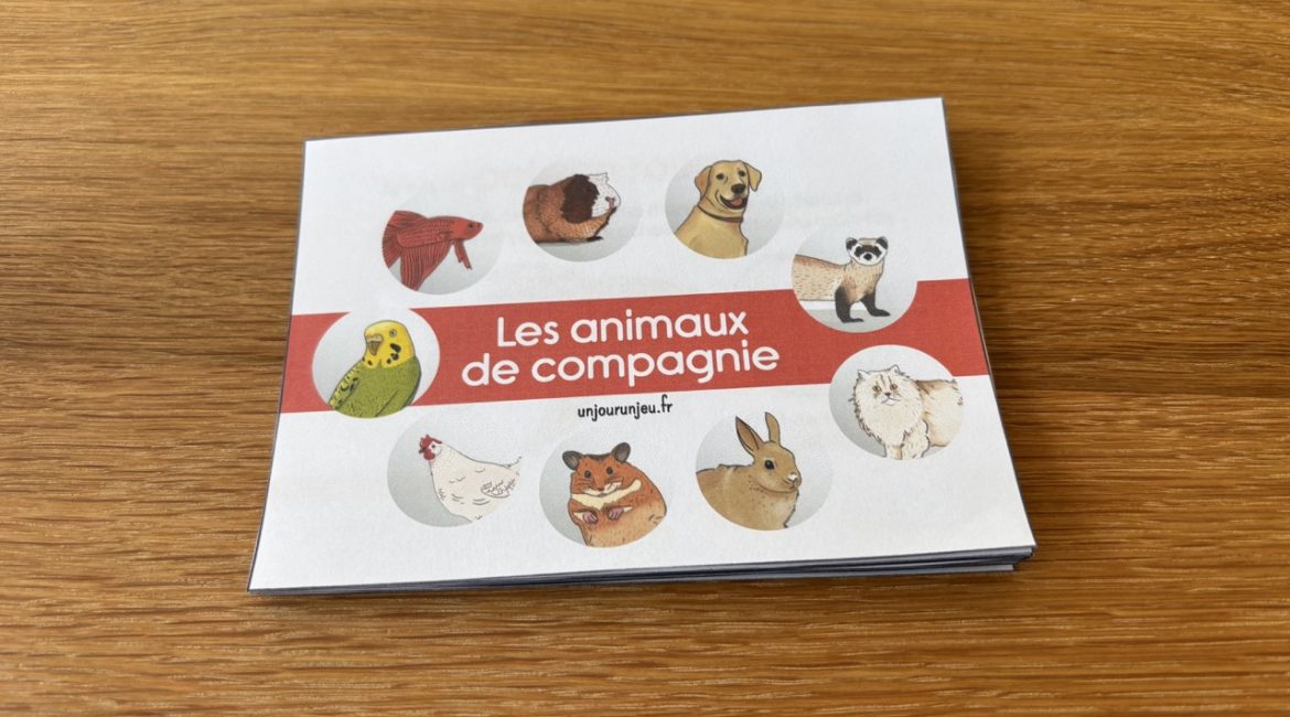 Mon livret sur les animaux domestiques